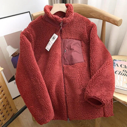Gina | Damen Kuschelige Jacke